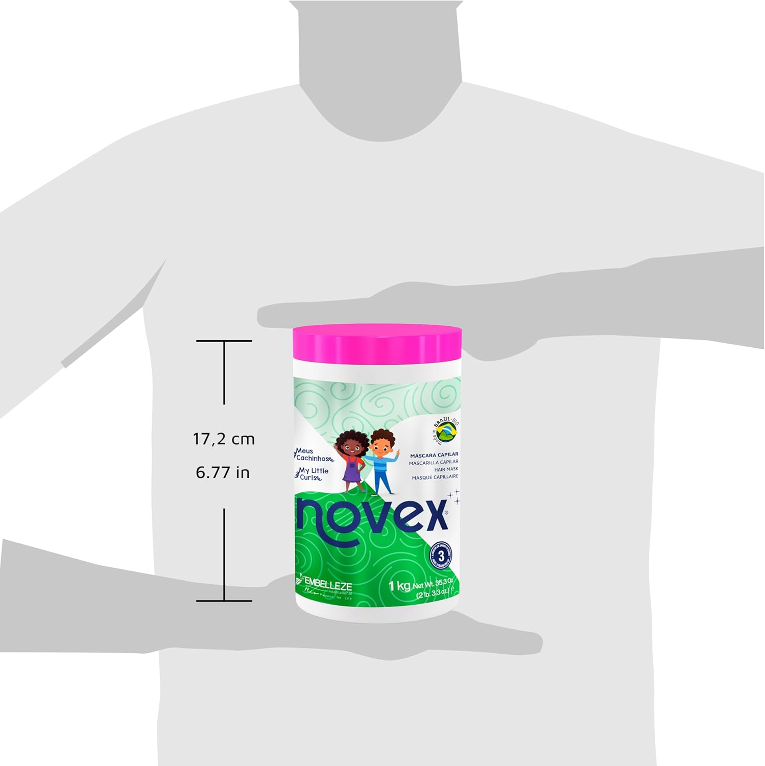 Novex My Little Curls Hair Mask 35Oz/1Kg image number 2