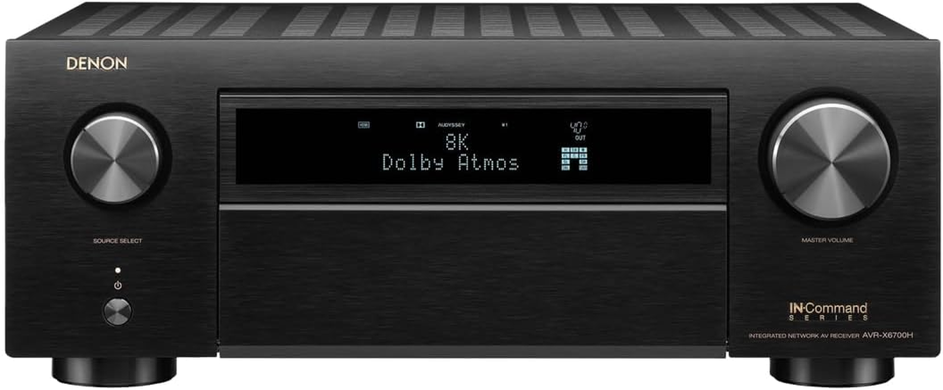 Denon AVR-X6700H 8K Ultra HD 11.2 Channel (140Watt X 11) AV Receiver 2020 Model - 3D Audio & Video with IMAX Enhanced, Built for Gaming, Music Streaming, Alexa + HEOS image number 4