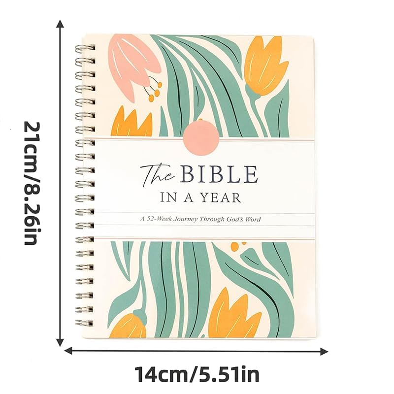 Kicttule the Bible in a Year: 52-Week Study Guide with Daily Reading Plan, Spiritual Growth Devotional Journal for Personal & Group Bible Study image number 2