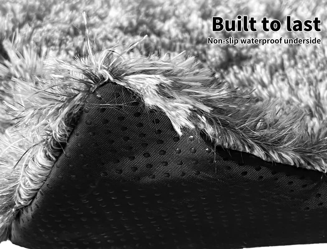 Pawz Dog Mat &ndash; Pet, Cat, Calming Bed, Memory Foam, Orthopaedic, Removable Cover, Washable, Charcoal image number 1