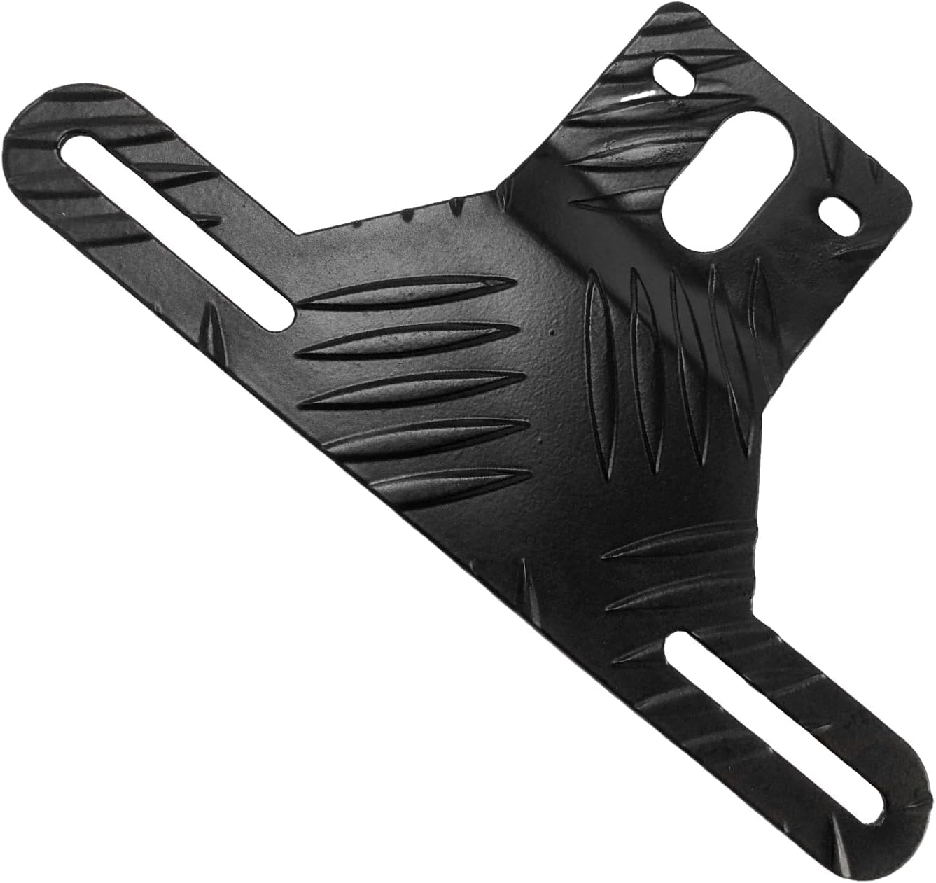 Aluminum License Plate Light Bracket, Auto License Plate Holder Bracket with Light Mount, Universal Vehicle Accessories for Mounting Bracket Trailers, Trucks, Cars (1 PC, Black) image number 5