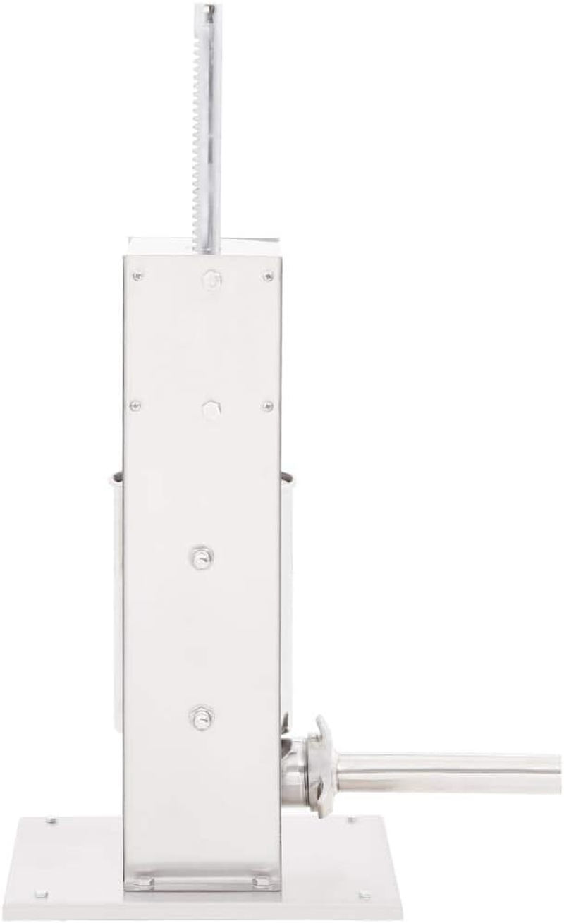 Manual Sausage Stuffer Silver 3 L Stainless Steel Kitchen Tool Meat Maker image number 2