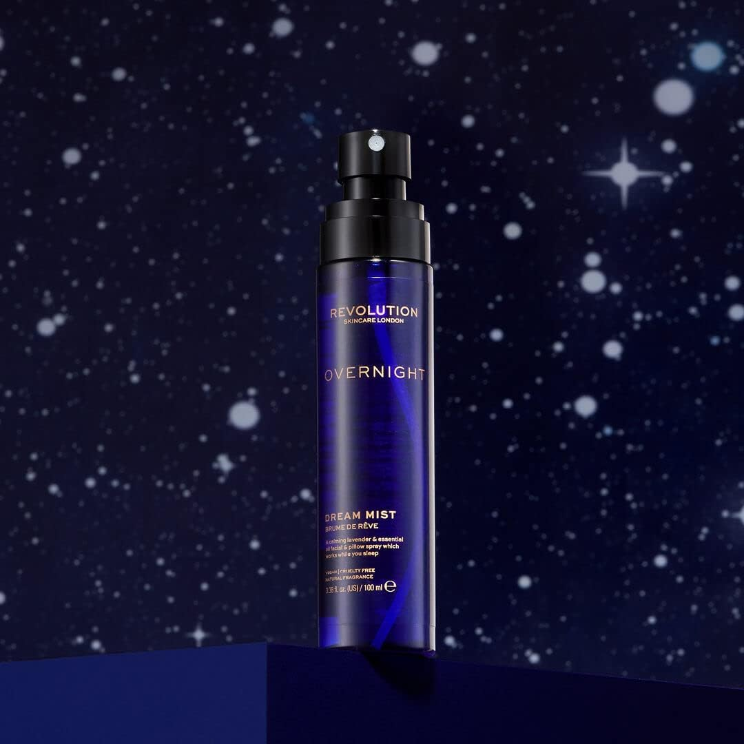 Revolution Beauty London Skincare, Overnight, Calming Dream, Mist, 100Ml