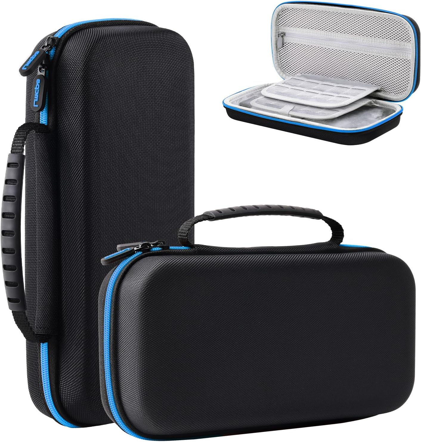 Lmcpa Carrying Case for Nintendo Switch 2 (2025) 7.9 Inch Console, Protective Hard Shell Portable Switch Travel Case, Durable Ballistic Nylon, Large Capacity, Accessories for Switch 2