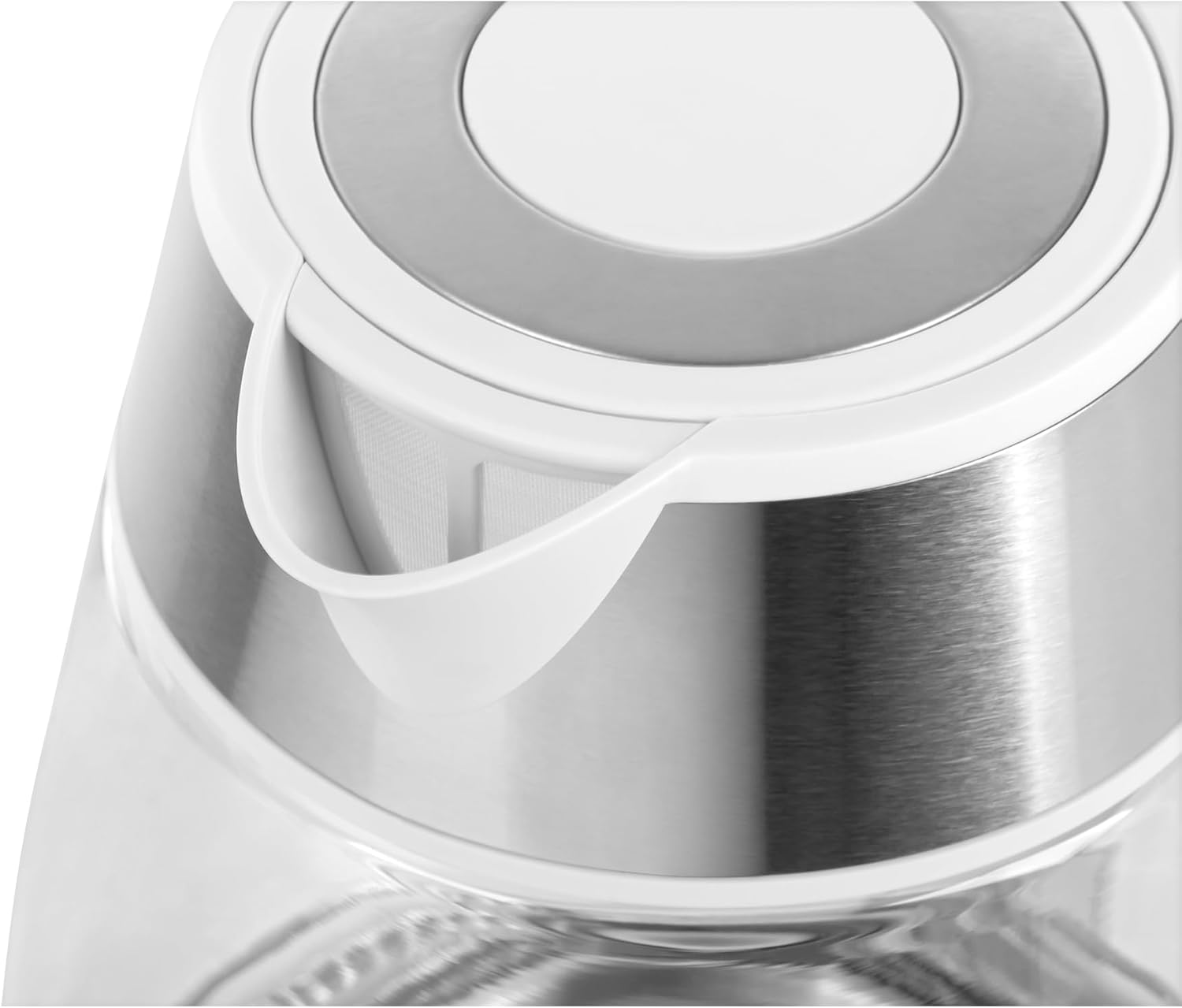 Teesa TSA1512W Wireless Kettle 1.7 L Glass Lighting in Working Time White image number 1