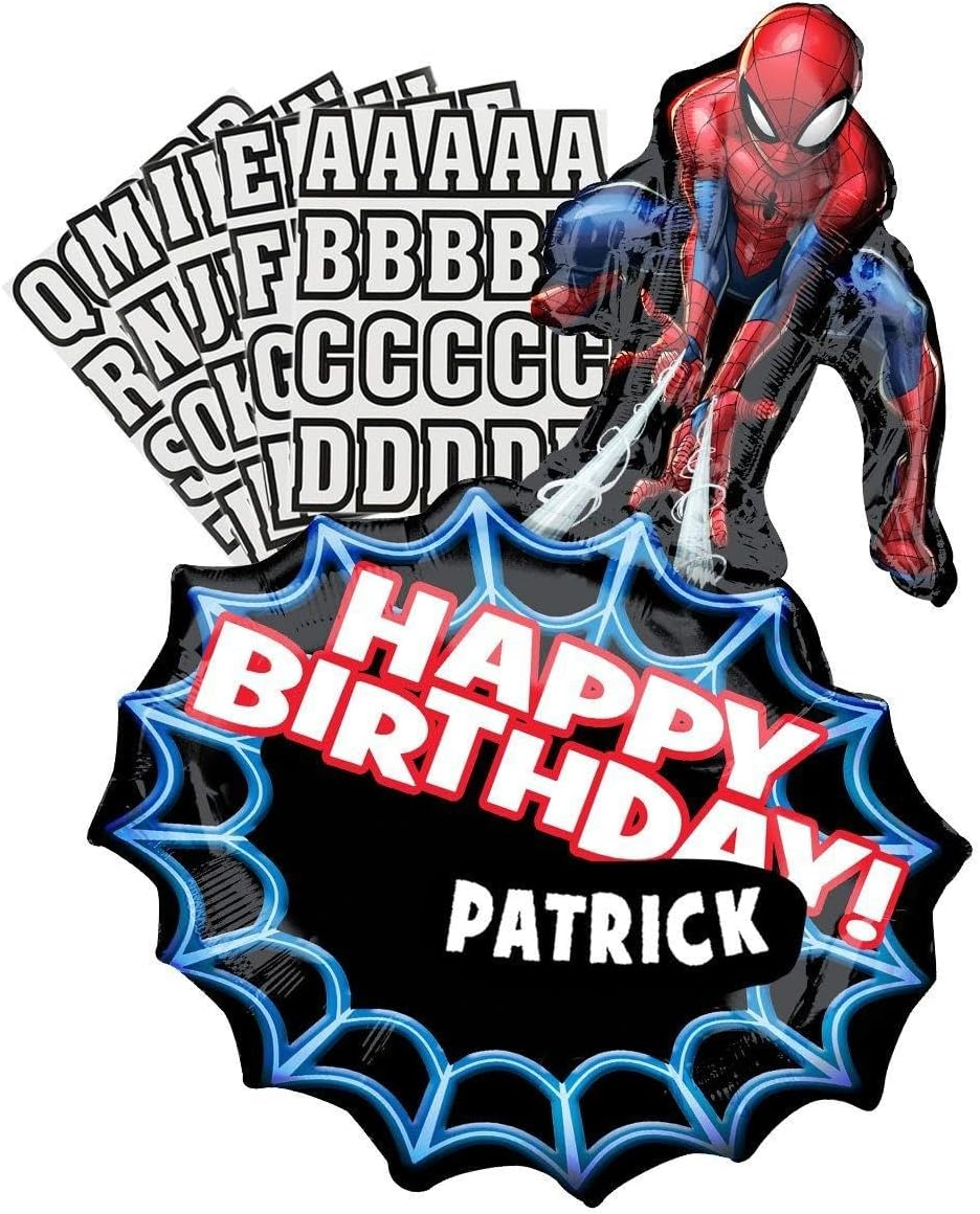 Bouquet Spider-Man Pack of 5 Balloons image number 4