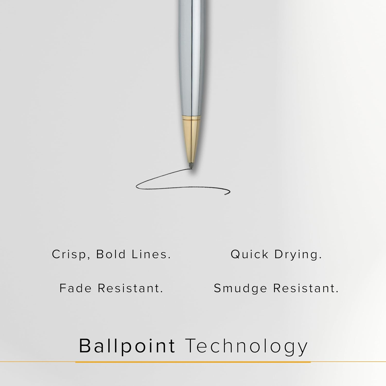 Cross Mini Ballpoint Pen Refill, Medium Blue, Fits Tech 3, Autocross, Compact, Leather Accessory Pens 2 per Card (8518-6) image number 6