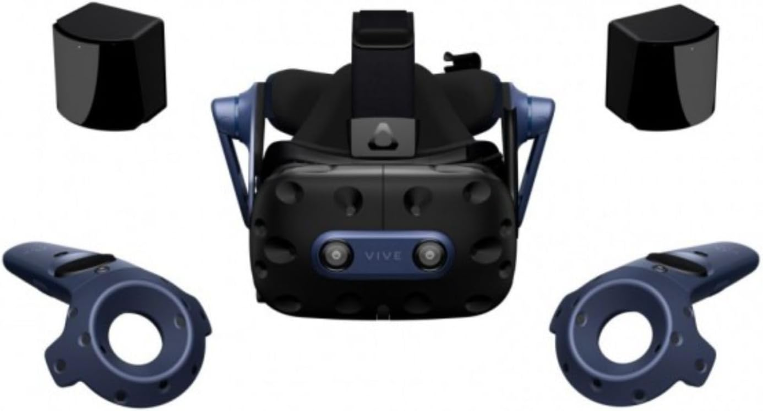 [Full KIT] Vive Pro 2 Kit - Vive PRO2 HMD, 2X Controllers, 2 X Base Station 2.0 image number 3