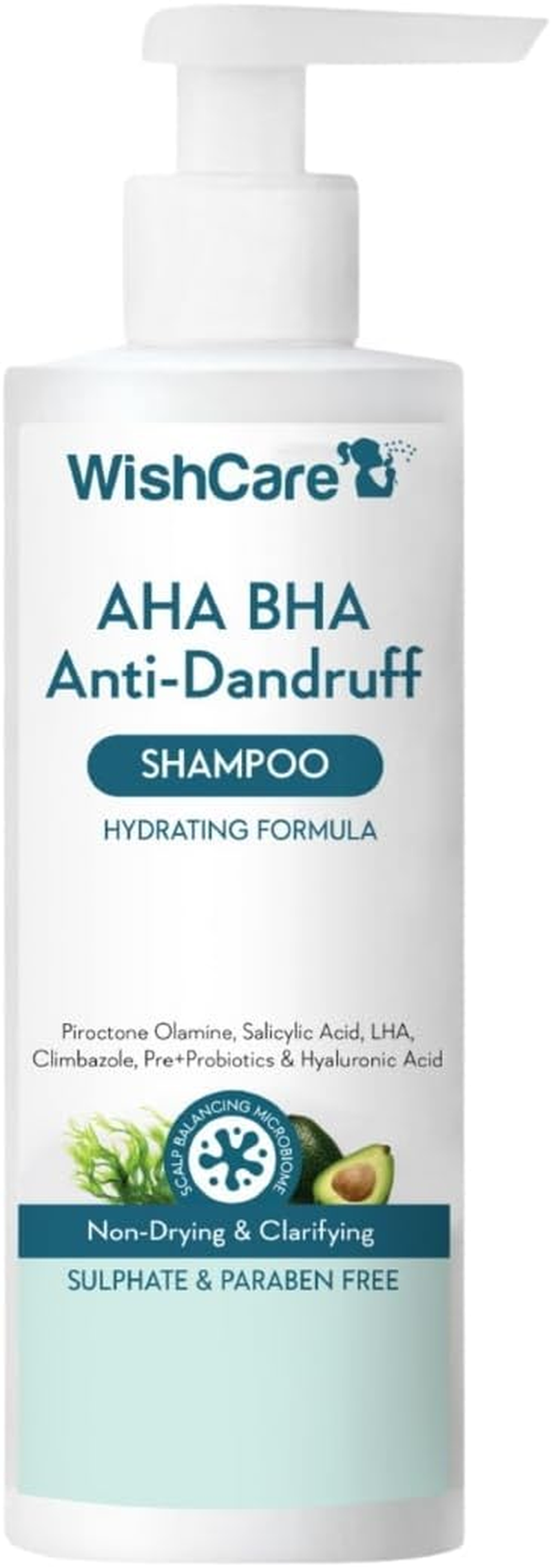 Hydrating AHA BHA anti Dandruff Shampoo for Women & Men-Paraben & Sulphate Free Shampoo 250Ml image number 6