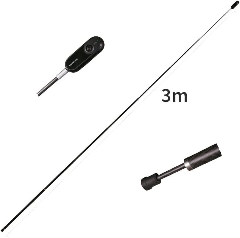 Insta360 Series Extended Edition Selfie Stick (3M), Black, (Insta360One-3Mstick) image number 1