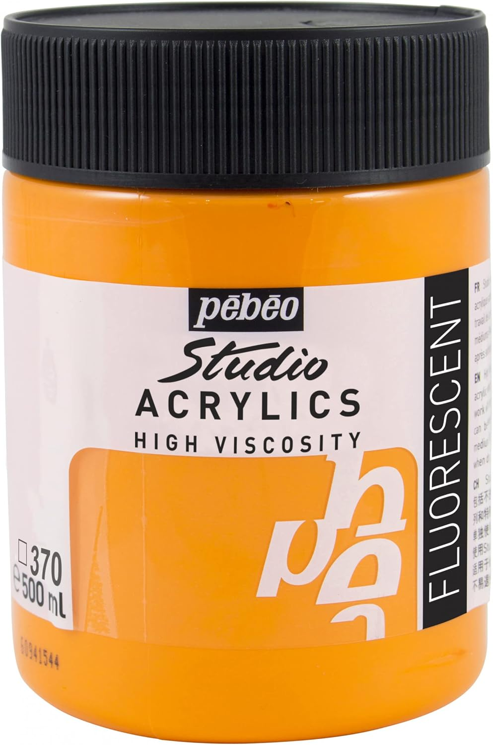 P&eacute;b&eacute;o Ivory Acrylic Paint 500 Ml Tub