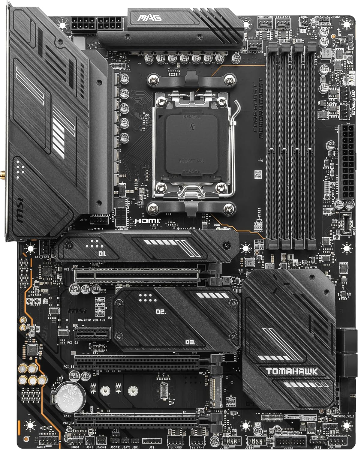 MSI AM5 ATX MAG X670E TOMAHAWK WIFI DDR5 Motherboard