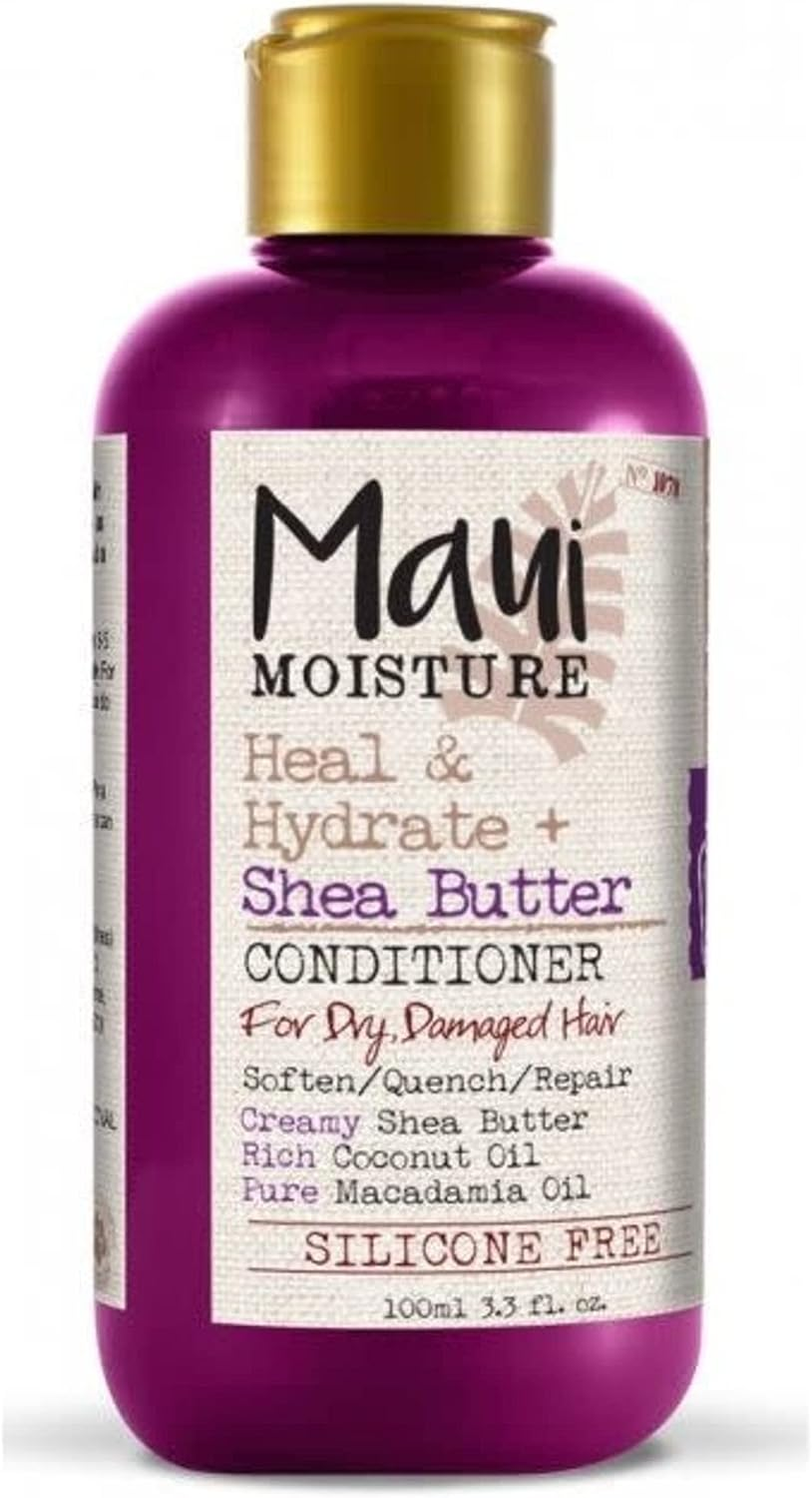 Maui Moisture Heal and Hydrate + Shea Butter Shampoo for Dry Damaged Hair 100 Ml