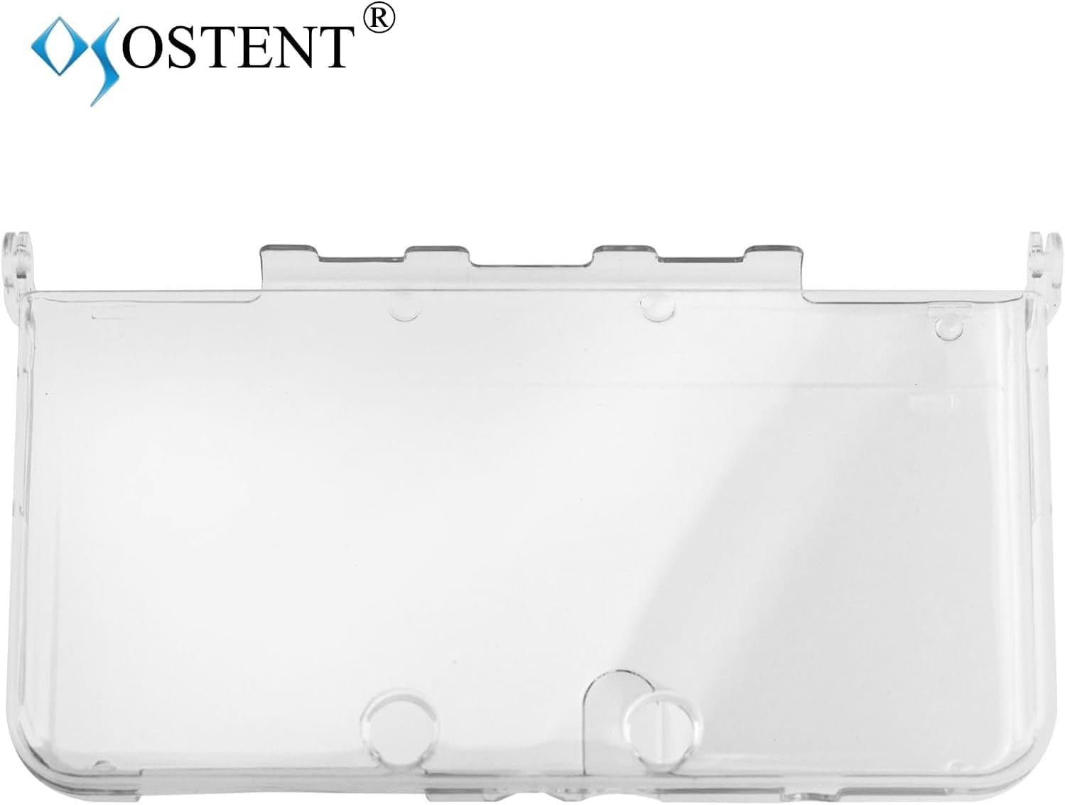 Clear Crystal Hard Protective Case Cover for Nintendo New 3DS XL LL - Slim Transparent Shell Skin, Scratch-Resistant Guard Cover (Transparent) image number 1