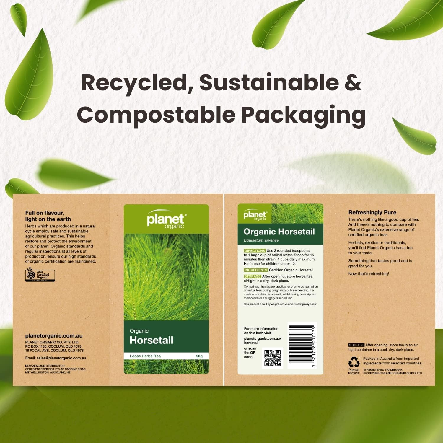 Planet Organic Horsetail Loose Leaf Tea, 50 G image number 3