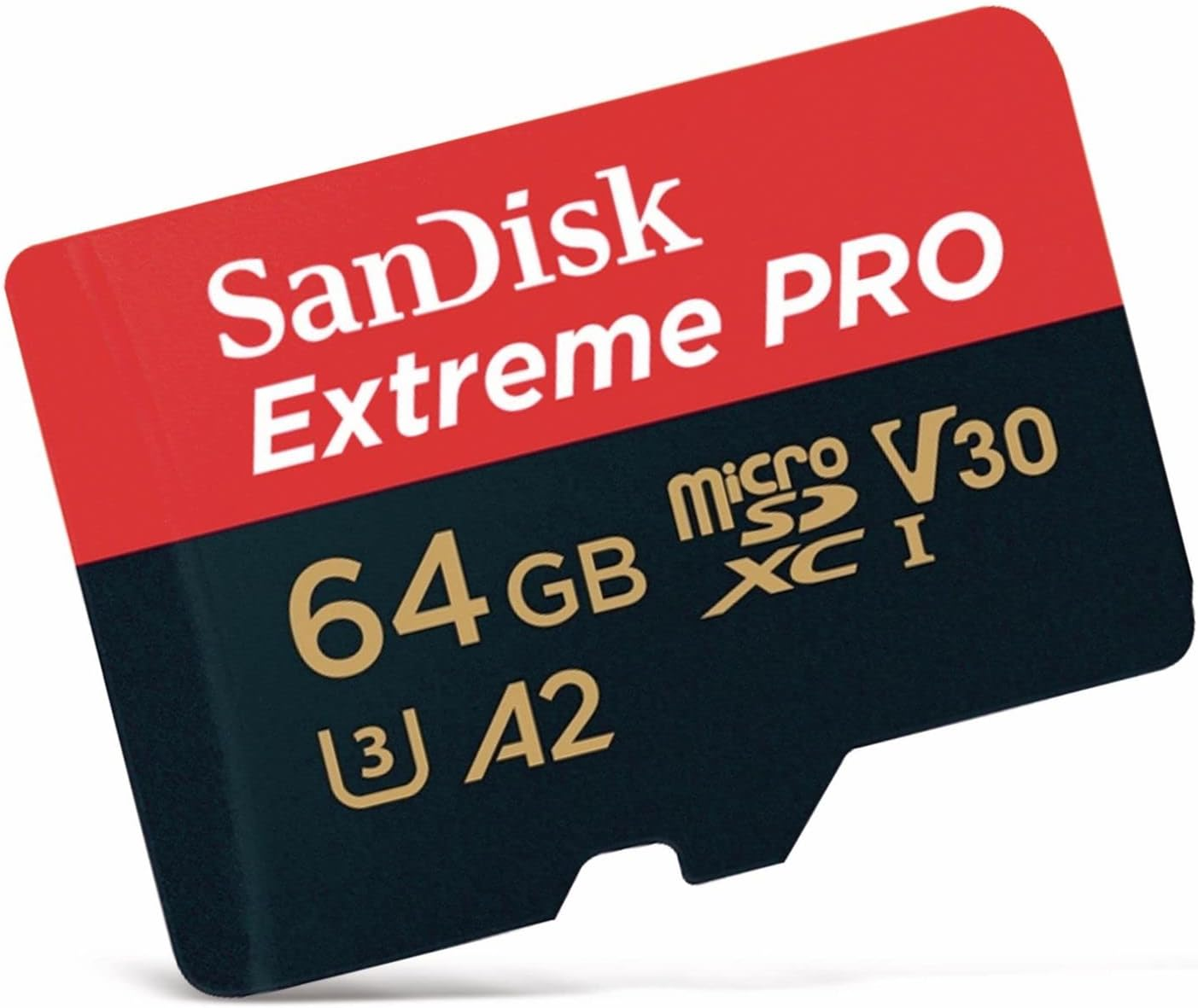 Sandisk Extreme Pro Micro SDXC UHS-I U3 A2 V30 Memory Card (256GB) image number 1