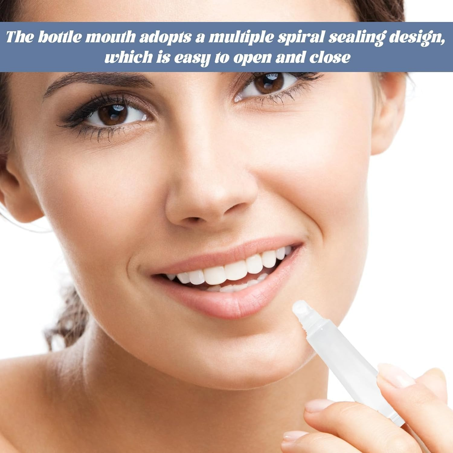 Lip Gloss Squeeze Bottles 15Ml, 12Pcs Empty Lip Gloss Refillable Containers, Lipgloss Bottles Refillable Cosmetic Lipgloss Tubes, Empty Squeeze Tubes for Balms image number 3