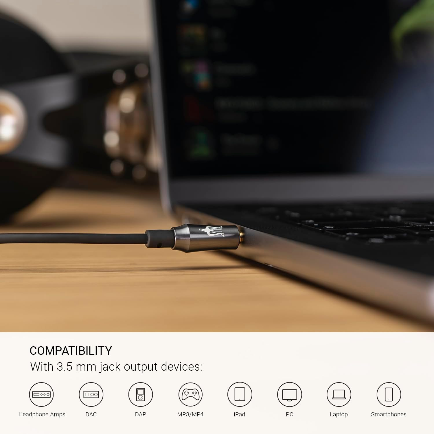 MEZE AUDIO | 99 Classic Walnut Gold & Boom Microphone Headset | Wired Over-Ear Headphones with Boom Microphone and Self-Adjustable Headband | Closed Back Headset for Gaming | Remote Work | Audiophile