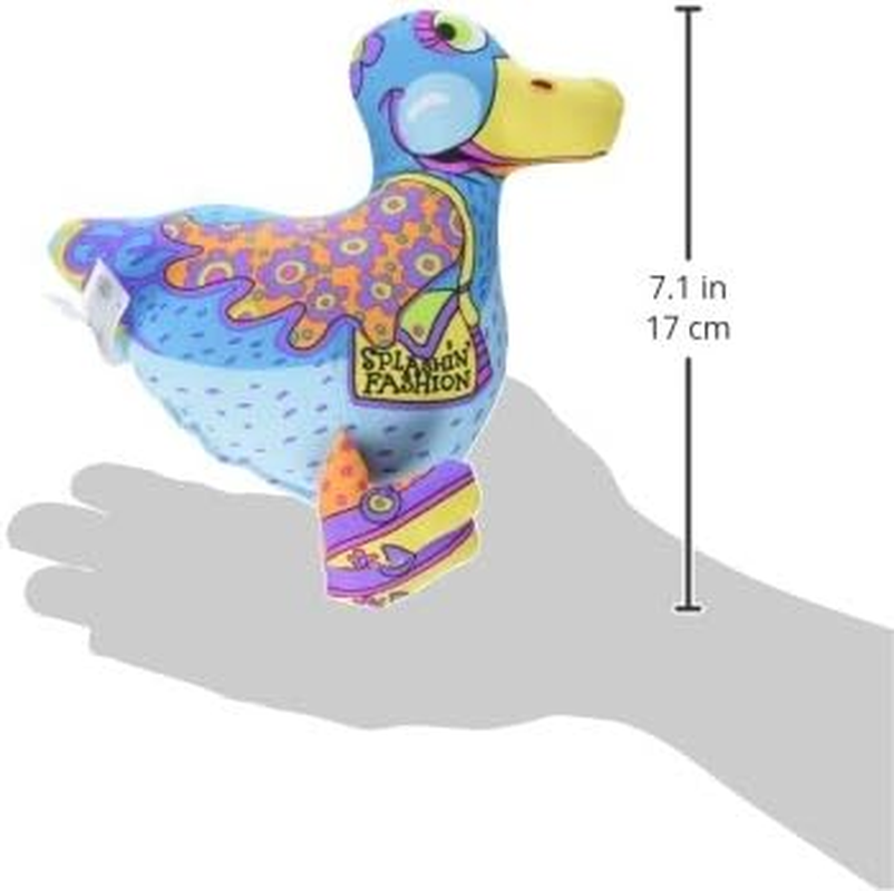 Petstages Madcap Splashin Fashion Duck Dog Toy