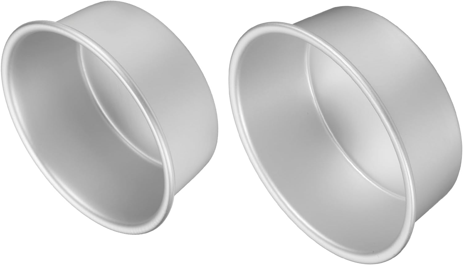 HARFINGTON round Cake Pan 4"/5" Nonstick Baking Cake Pans Cheesecake Pan Anodized Aluminum for Wedding Birthdays Party Event image number 3