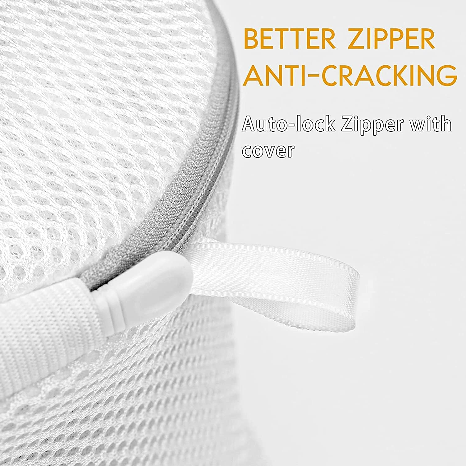 PELLUM 3Pcs Durable Honeycomb Mesh Laundry Bags for Delicates, Bra Washer Protector, Bra Lingerie Wash Bag image number 4