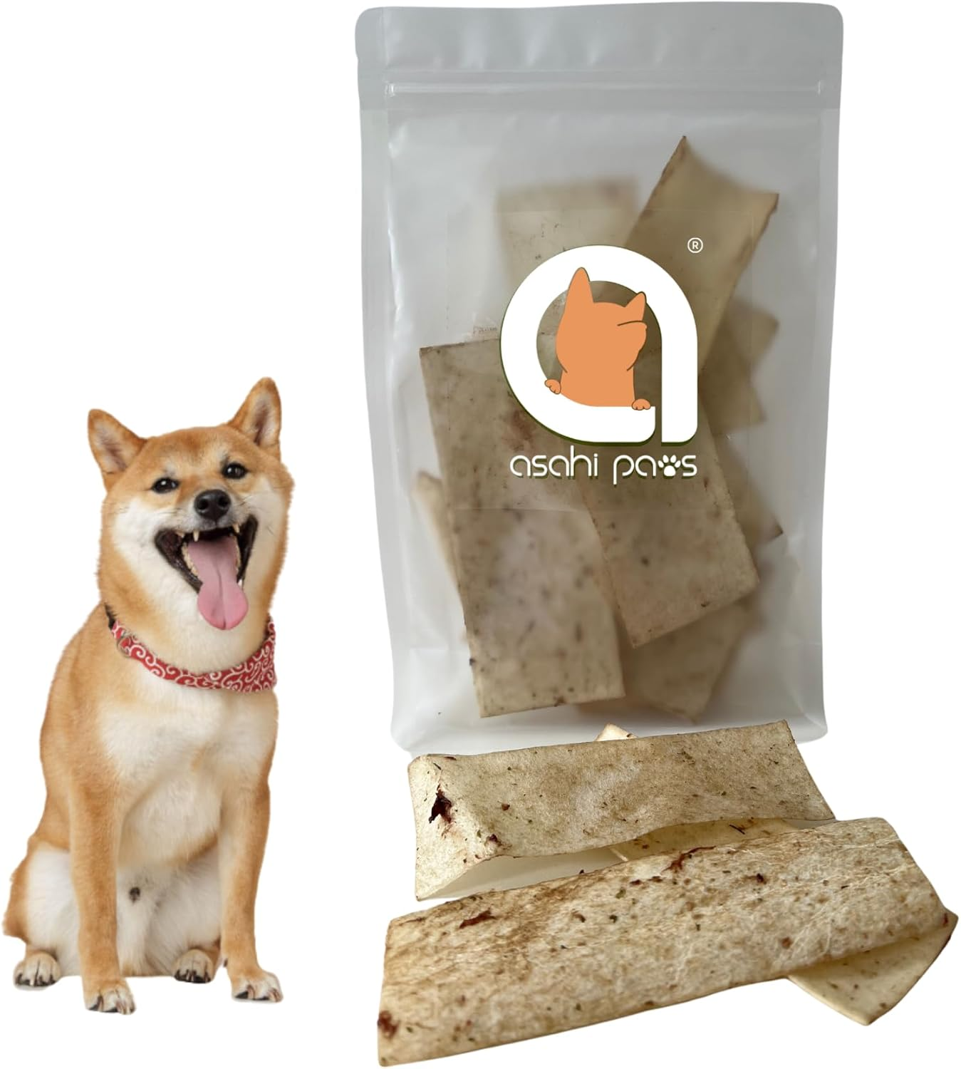 Rawhide Chips with Kangaroo, Dog Dental Care Treats & Training Treats for All Breeds and All Life Stages (150G Pack of 1, Chews)