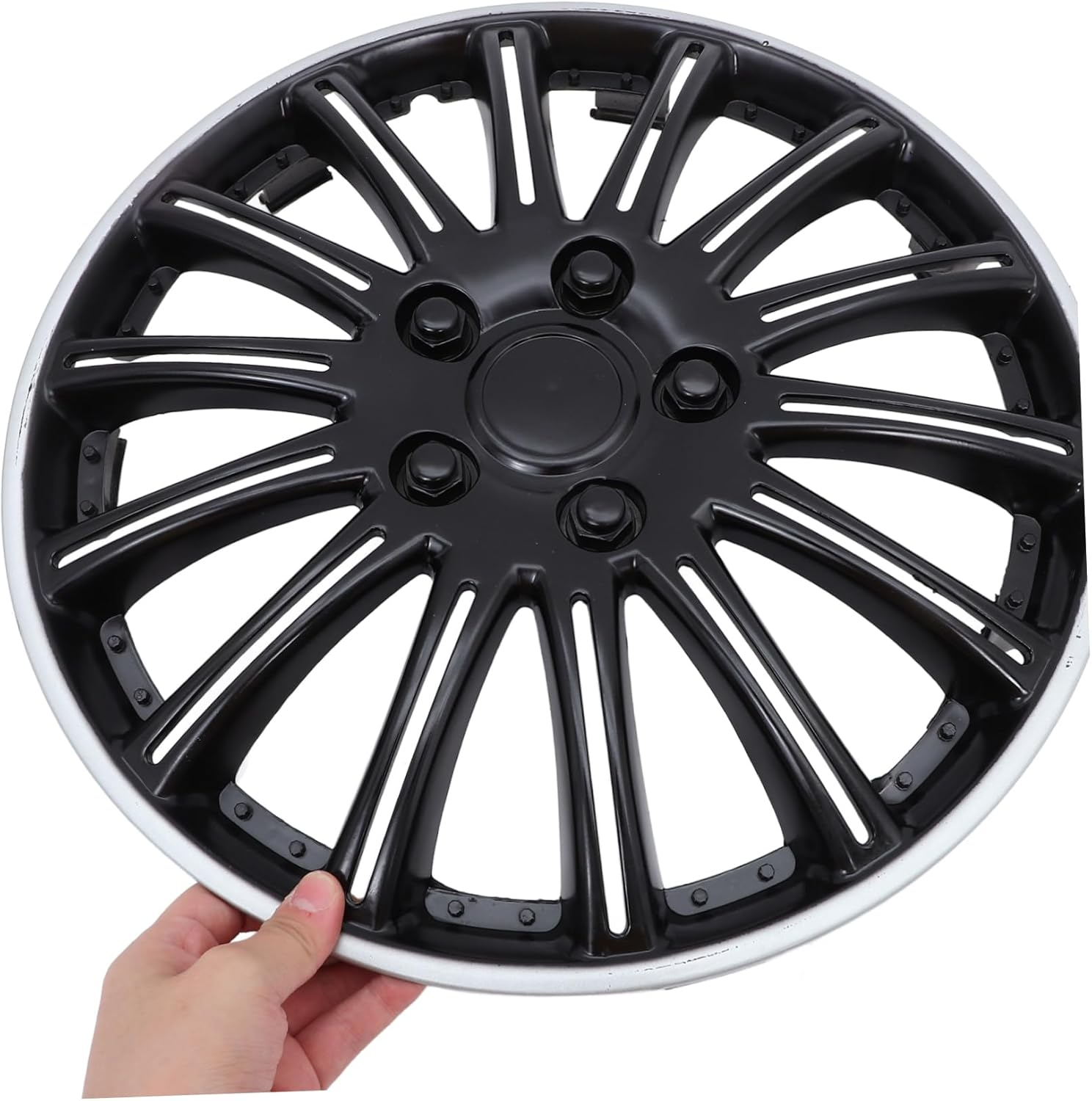 TOYZFRIENDY Hub Cap Wheel Rim Cover Automotive Decorative Hub Cap for Cars Car Accessories Exterior image number 6