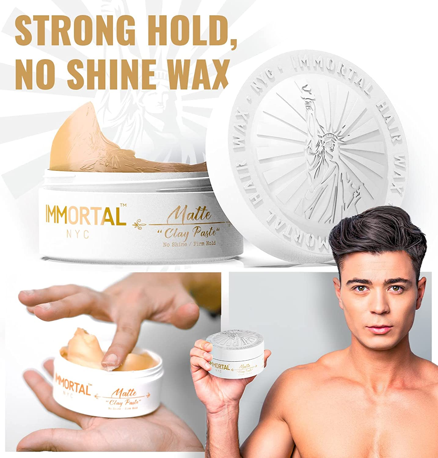 Immortal NYC Matte Clay Paste 150 Ml image number 4