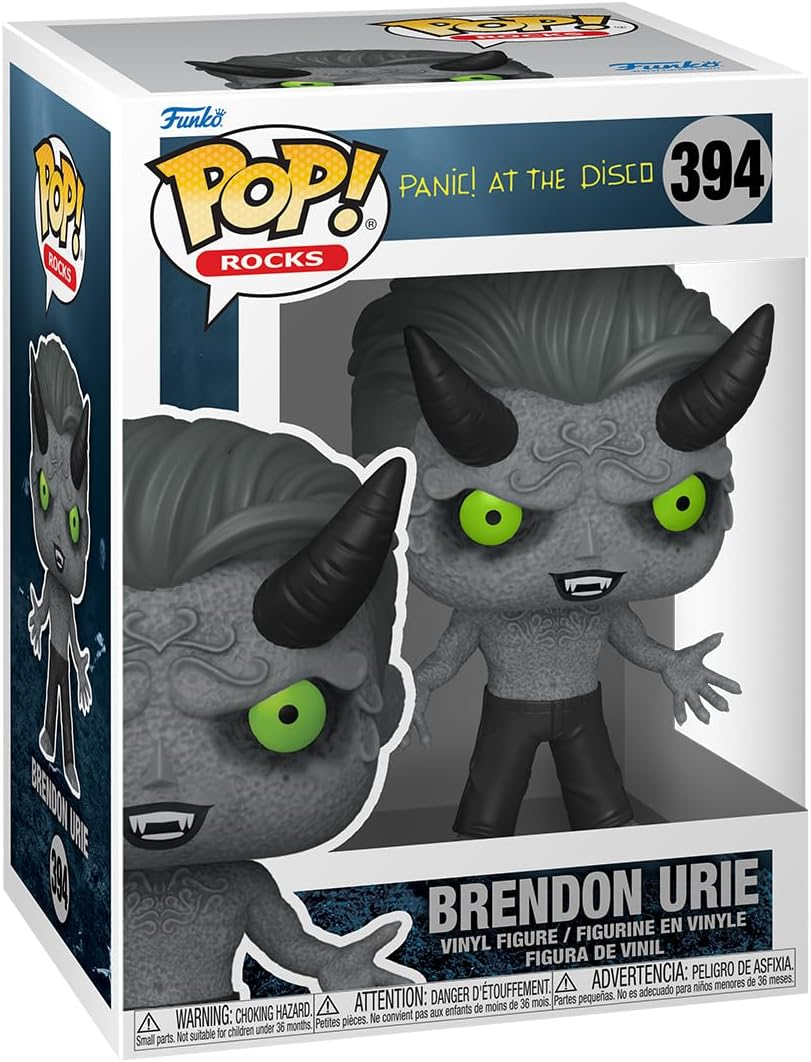 FUNKO POP! ROCKS: Panic at the Disco - Brendon Urie (Demon) image number 4