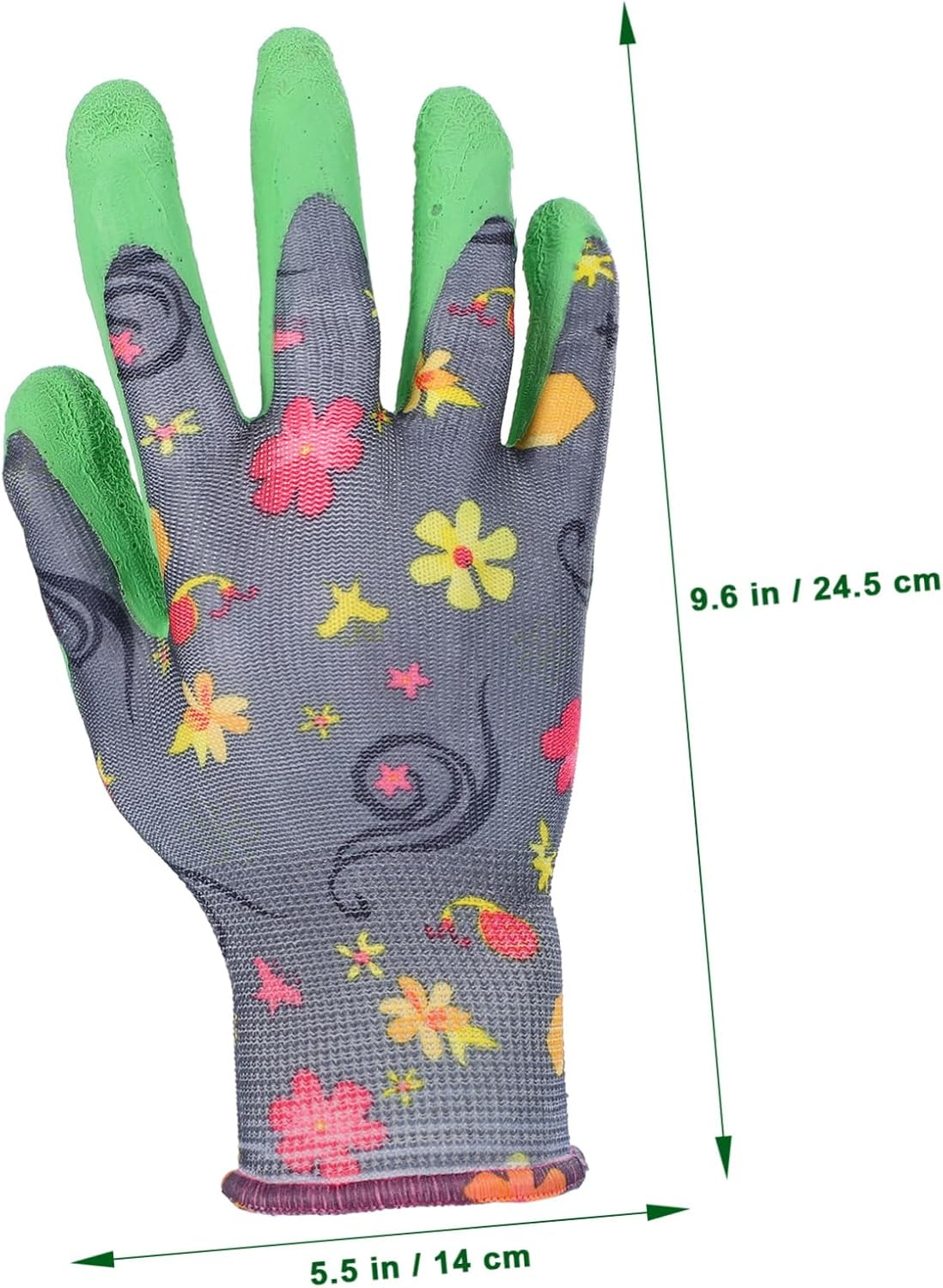 3 Pairs Gardening Gloves and Work Gloves for Men and Women Thick Multi-Color for Welding Construction Yardwork and Floral Gardening image number 2