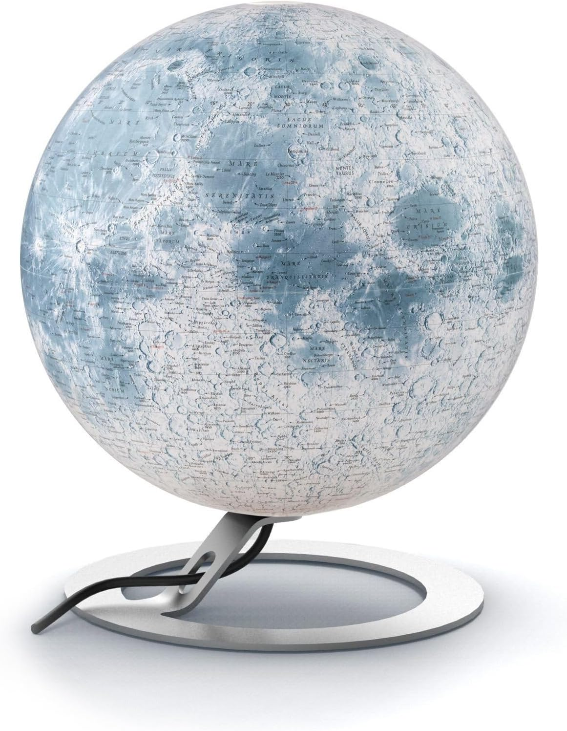 National Geographic 8007239977211 30 Cm the Moon Illuminated Globe, White image number 1