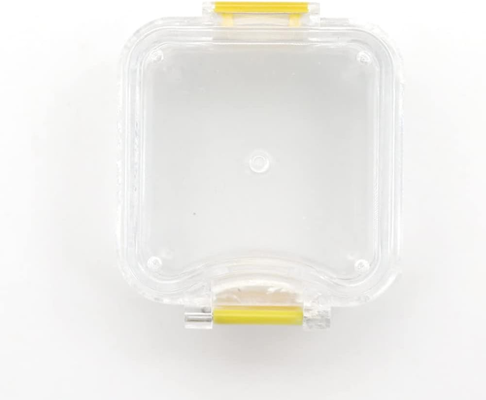 Anlayliay 10Pcs Plastic Denture Tooth Box with Film Denture Storage Box Dental Implant Membrane Tooth Box image number 2