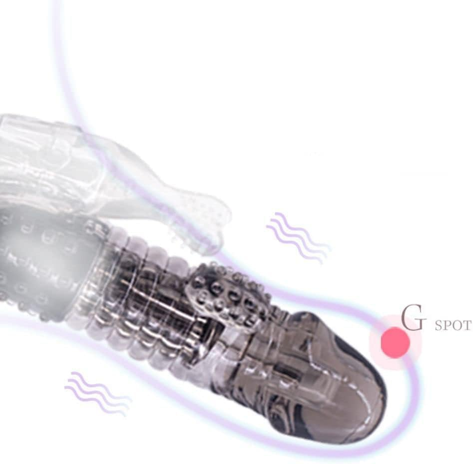 Rabbit Toys Rechargeable Adult Toys Adult Sensory Toys for Women - Female Sex Pleasure Devices Purple Powerful Tongue and Licking G Toys for Female Couples Panty Stimulation image number 3