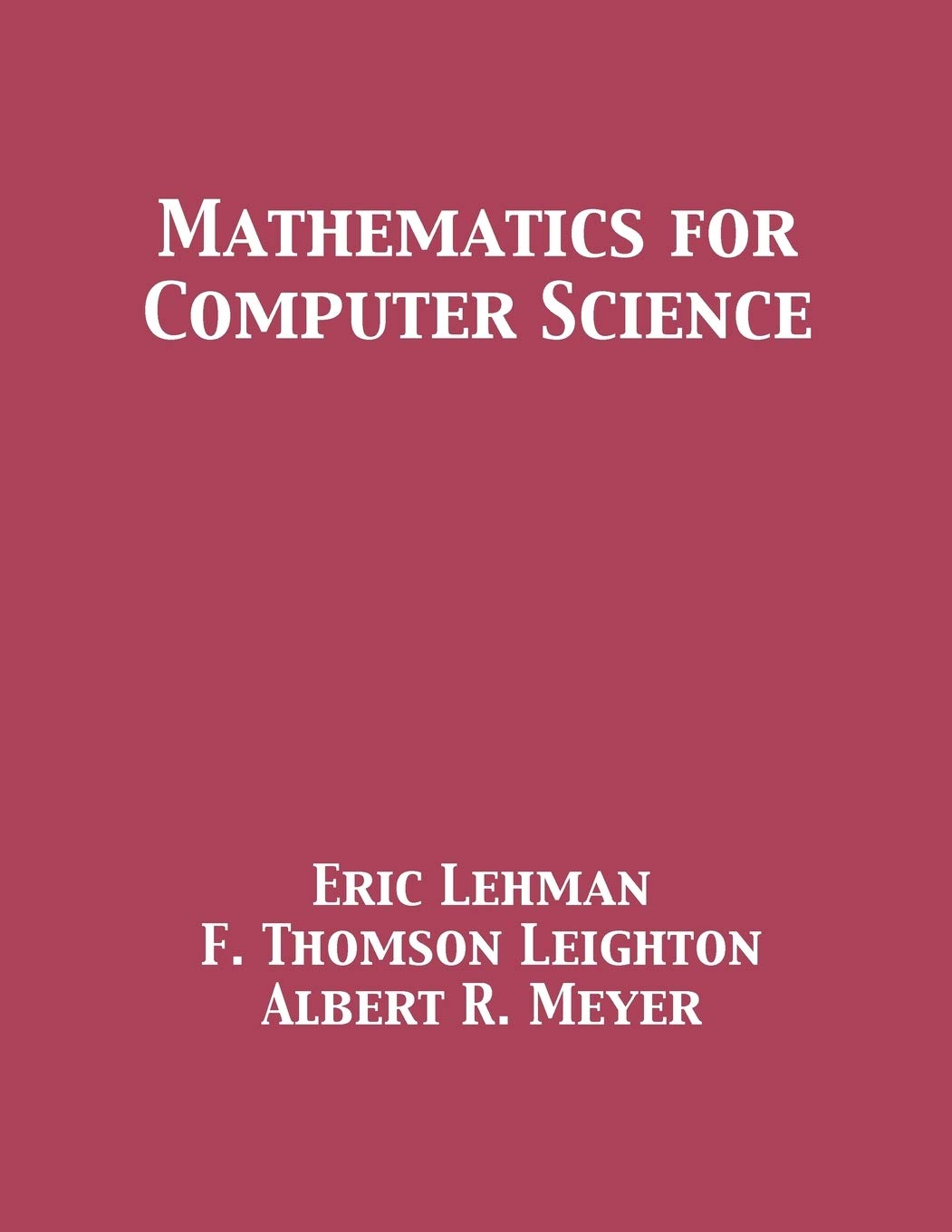 Mathematics for Computer Science image number 2