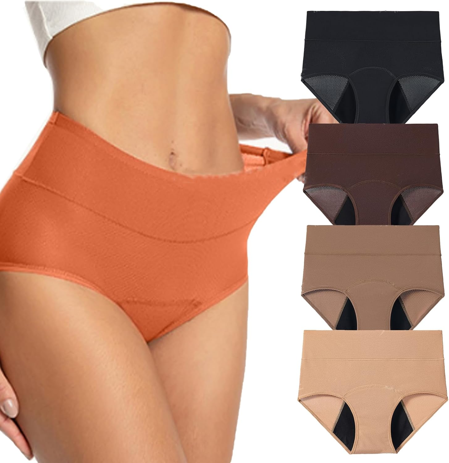 2026 New Aromira Lushybum Premium Comfort Leakproof Shaping Undies, Ciracla Lushybum Panties - Washable & Reusable Three Layer Leakproof Underwear