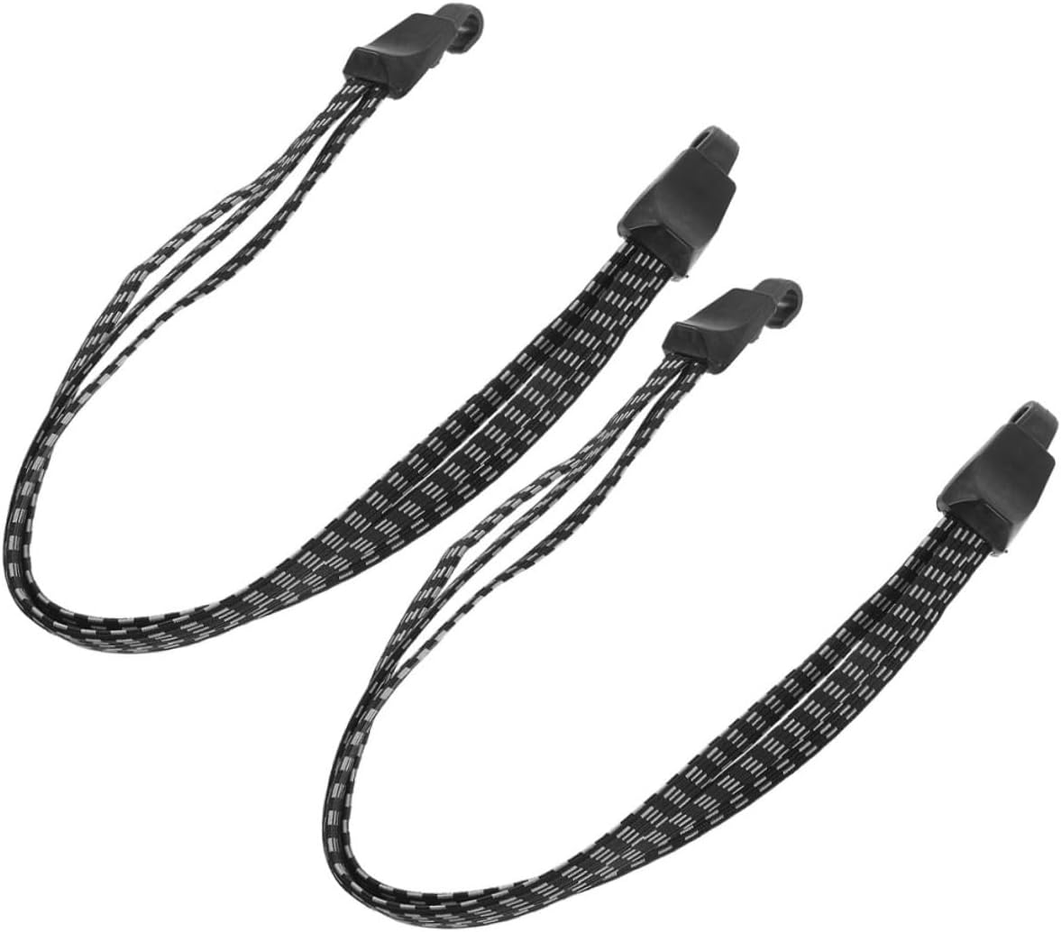 OSOLADY Utility Luggage Strap 2Pcs Wear-Resistant Packing Straps Adjustable Travel Bind Belt for Outdoor Gear and Bicycles image number 3
