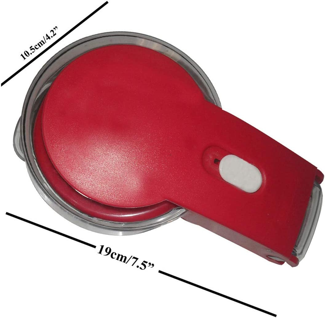 Condello Casa Kitchen Aid Cherry Pitter Stainless Steel Plastic Deluxe Multi Fruit Pit Corer Core Cutter Remover Prep Helper Machine Mason Jar Tool Gadget Red for 6 Cherries Plums Olives Berries