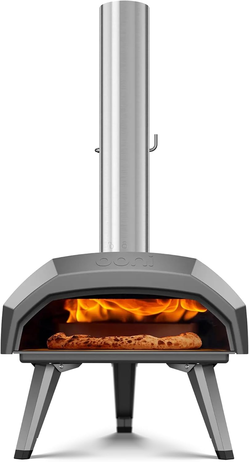 Ooni Karu 12 Multi-Fuel Portable Outdoor Pizza Oven &ndash; Wood and Gas Fired Pizza Oven - Woodfired & Stonebaked Pizza Maker for 12" Pizzas image number 3