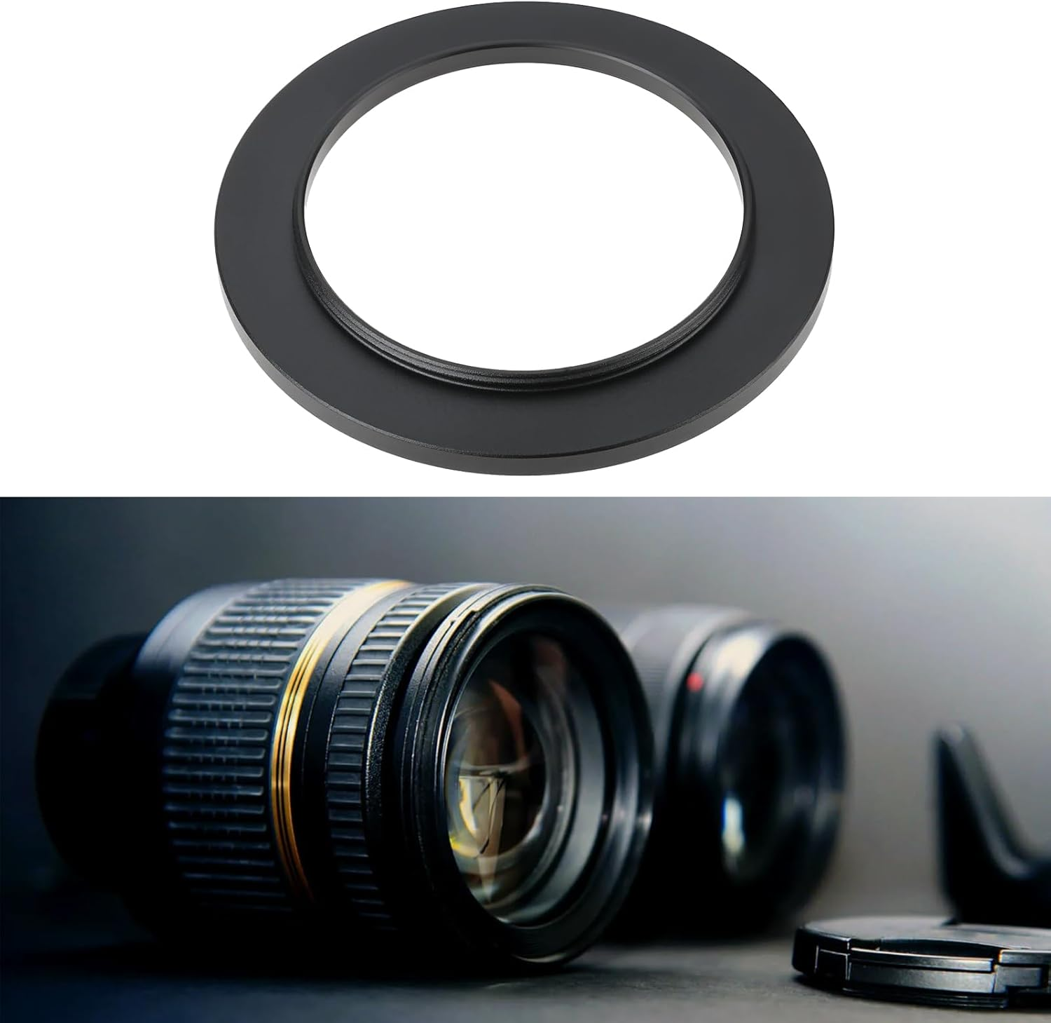 Be in Your Mind 2 Pcs 52Mm to 67Mm Step up Camera Lens Converter Filter Adapter Ring Metal image number 6
