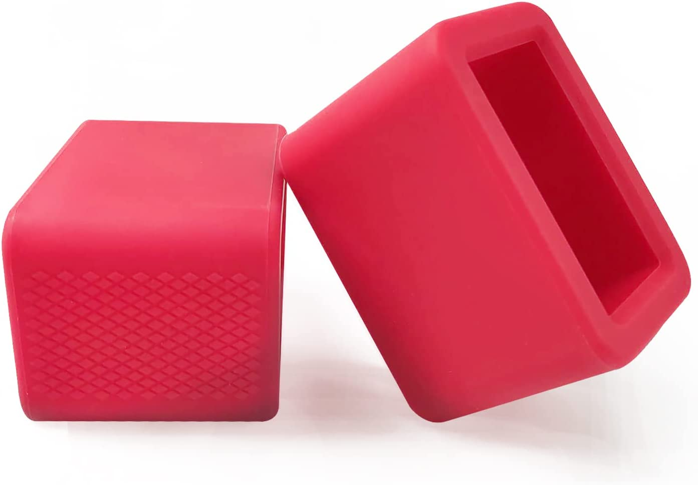 2-Pack Car Seat Belt Buckle Holder, Car Seatbelt Buckle Guard (BPA Free), Durable Silicone Material, Seat Belt Holder Upright Your Seat Belt Receiver for Easy Access (Black)