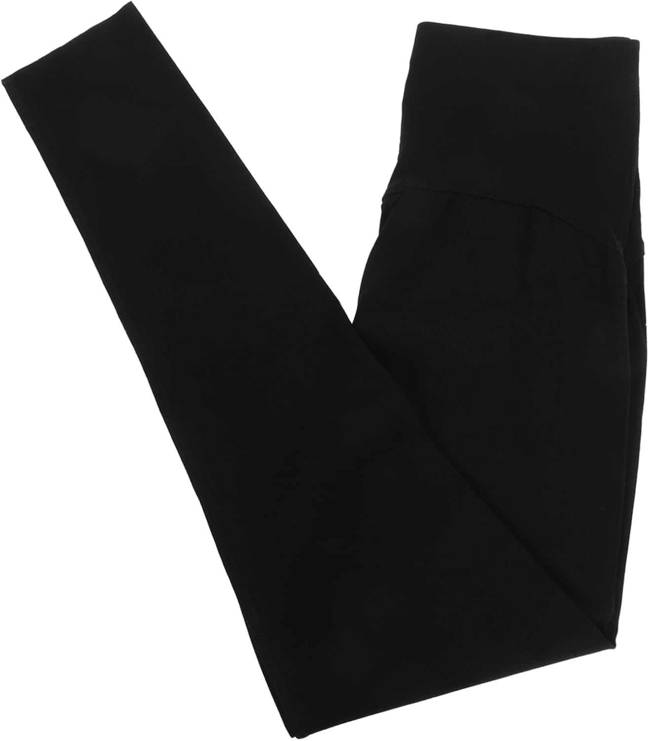 Pregnancy Pants Maternity Leggings Waistband Support Soft Leggings for Pregnant Women Yoga Pants for Women Washable Black image number 6