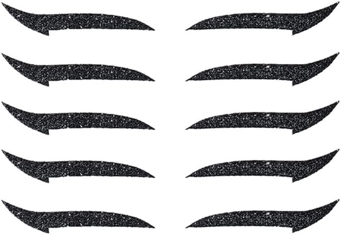AIMALL Quick-Apply Reusable Eyeliner Stickers - Waterproof Glitter Eye Makeup with Self-Adhesive Design, for Every Occasion, Long-Lasting Cosmetic Eye Enhancers