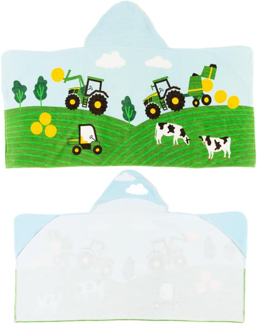 Franco PJ Masks Bath/Pool/Beach Soft Cotton Terry Hooded Towel Wrap, 24" X 50", by Kids image number 5