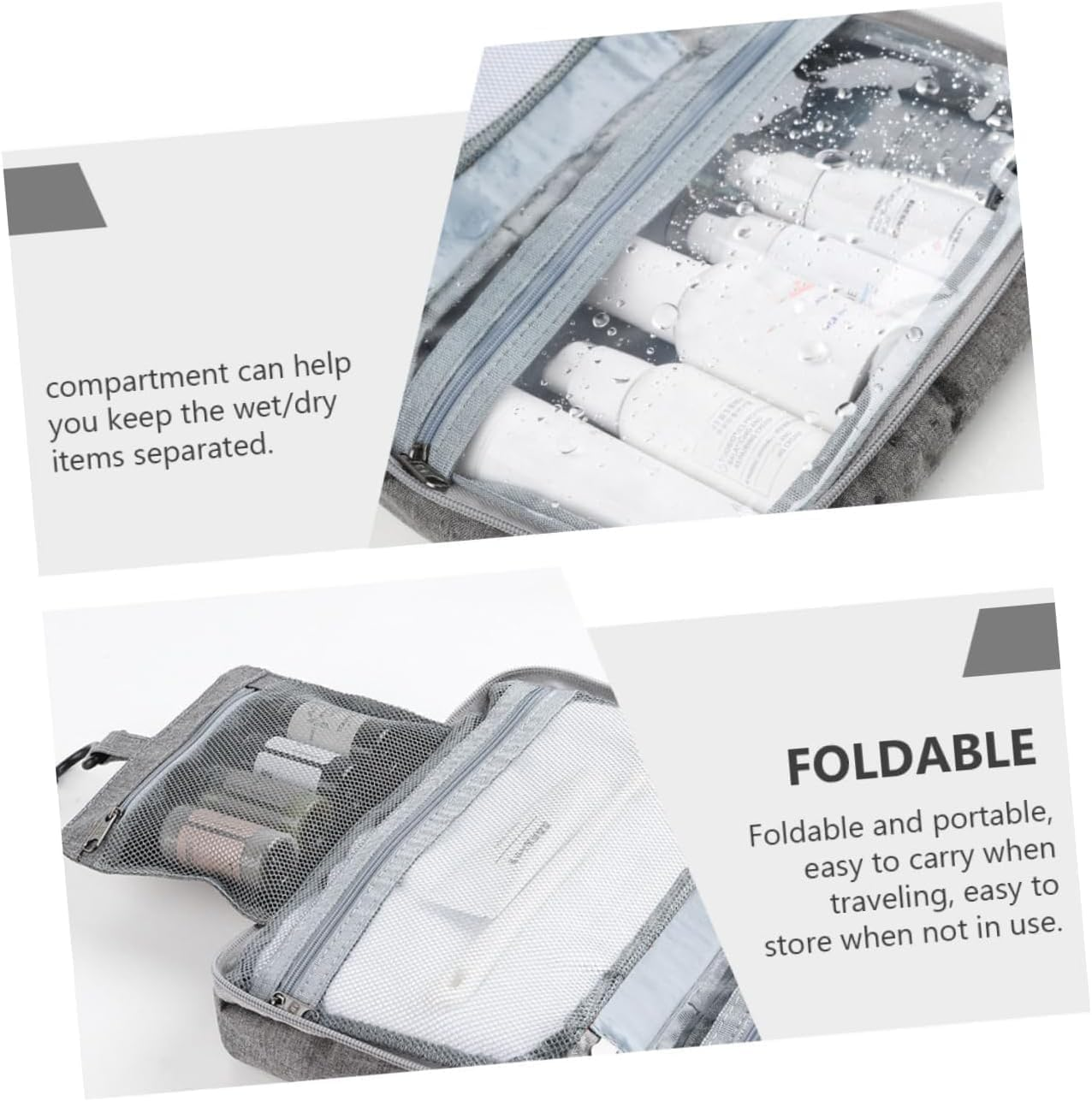 Travel Electronic Cord Organizer Case, Electronic Accessories Bag, Waterproof Shockproof External Hard Drive Case, Great for Chargers, SD Cards, Hard Disk, Flash Drive image number 5