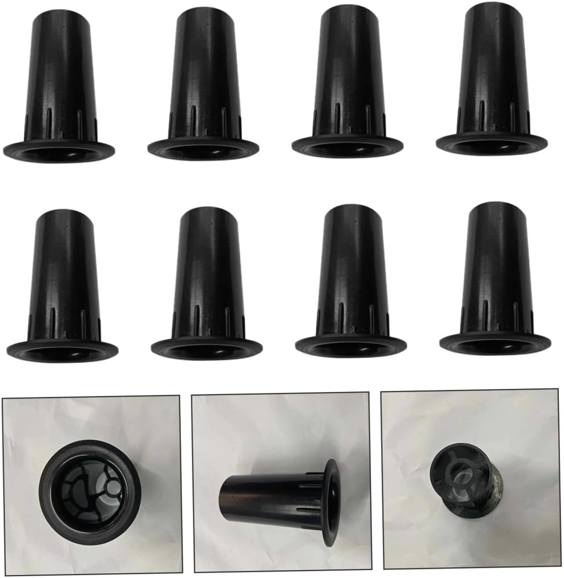 HIAKDOFT 20PCS Speaker Port Tubes Plastic Reflex Replacement Bass Subwoofer Air Outlet Tubes for Speaker System Low Frequency Enhancement and Noise Reduction image number 1