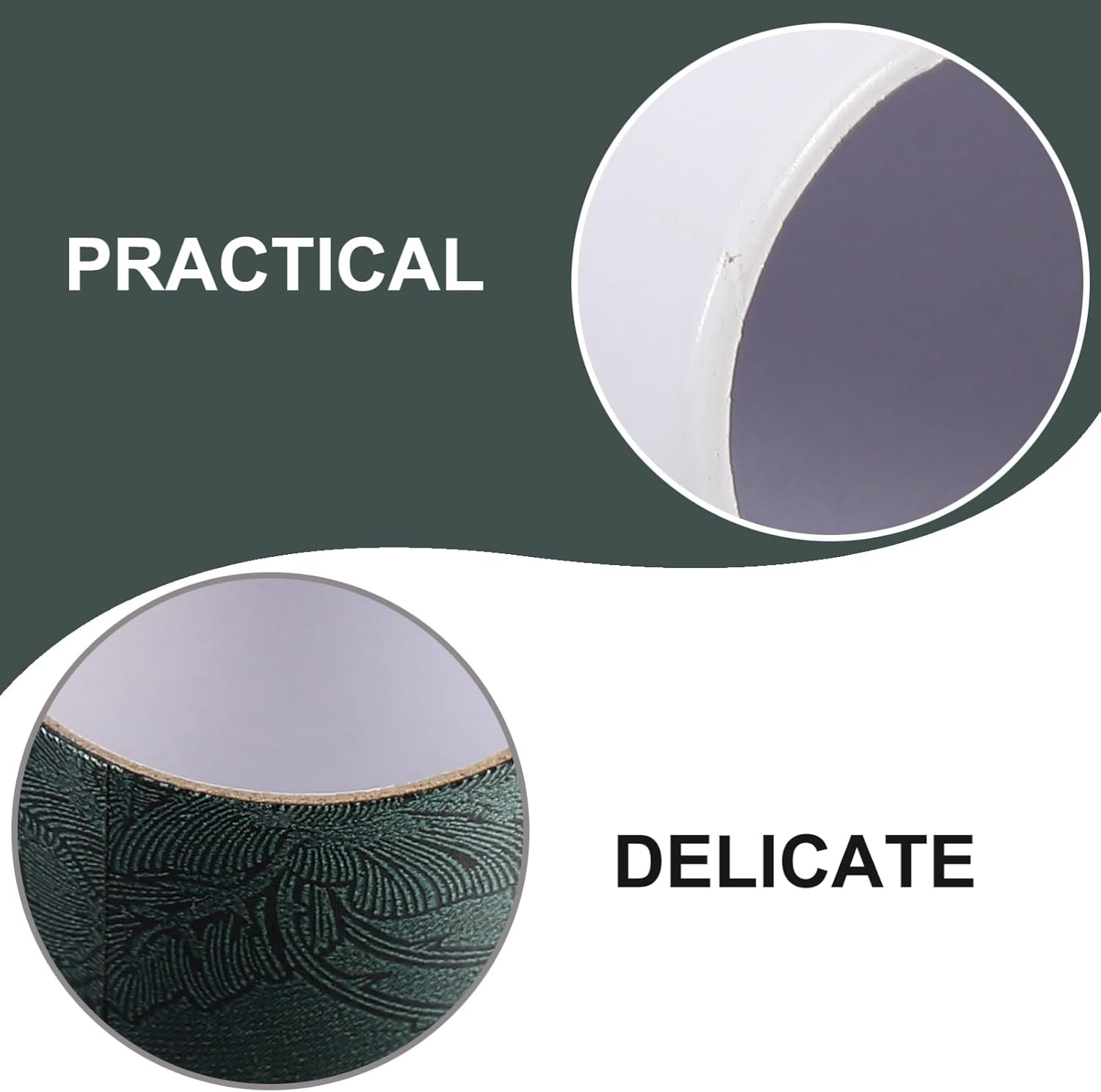 Sewroro 20Pcs Kraft Paper Essential Oil Bottle Cylinder Storage Boxes Green 30Ml Paper Tube Packaging for Wrapping and Tea Incense Storage image number 6