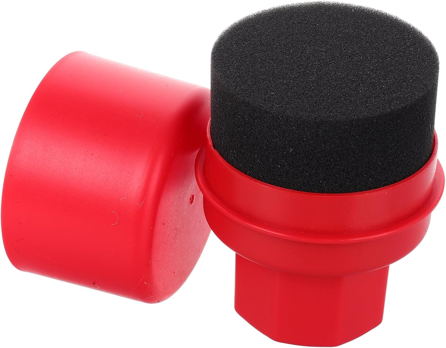 GLEAVI Automotive Buffer Polisher Pad Car Wax Applicator Pad Tire Polishing Brush Car Wash Tool image number 4