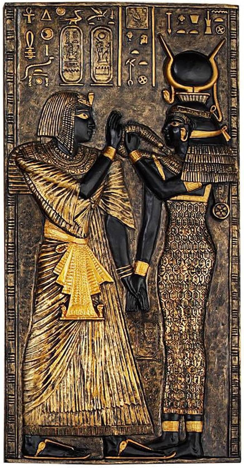 Egyptian Temple Stele Horus Plaque [Kitchen] image number 4