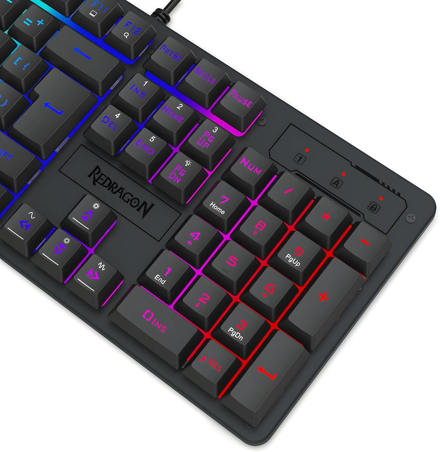 Redragon K521-RGB Netherbane 104Key Keyboard image number 4