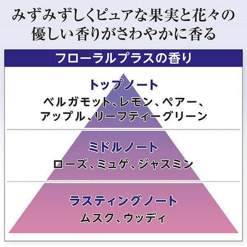 Senka SENKA Perfect Bubble for Body Floral plus Body Soap, 16.9 Fl Oz (500 Ml) + Refill Use, 11.8 Fl Oz (350 Ml) X 2 Pieces, Set of Sweat and Odor, Body Shampoo, Refill